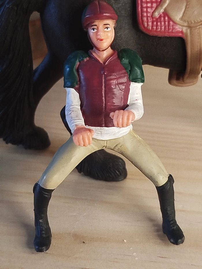 Schleich cavalière et jument Figurine Animal équidé - photo numéro 5