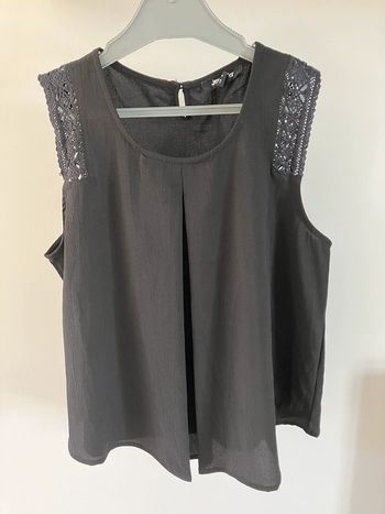 Débardeur fluide noir Jennyfer S