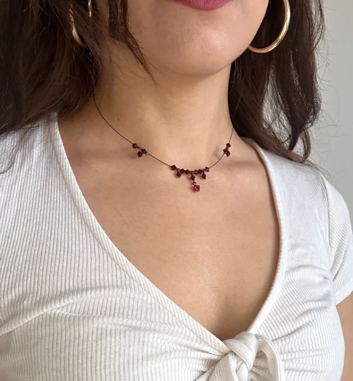 Collier vintage y2k années 90 neuf dead stock - photo numéro 4
