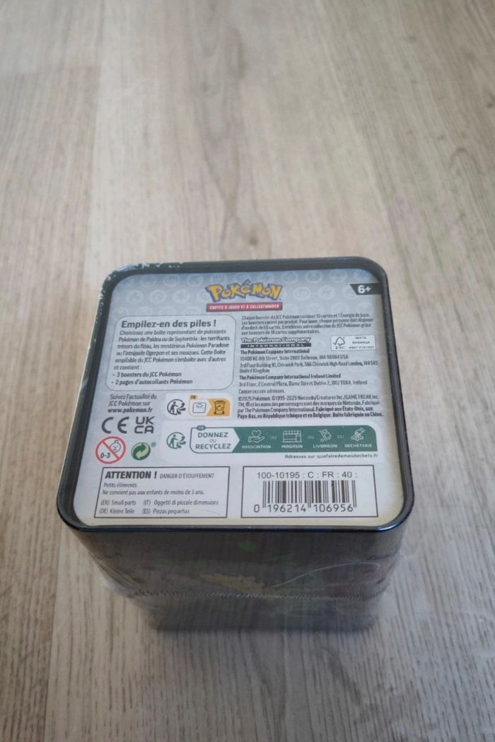 Pokémon coffret tin Box mars 2025 - photo numéro 4