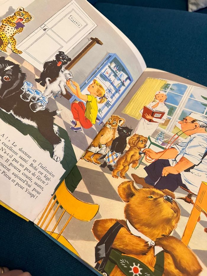 1964 Grands albums Hachette Les vacances de Caroline livre bd ancien Pierre Probst - photo numéro 6