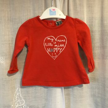 Joli t-shirt strass 3 mois Tape à l’œil