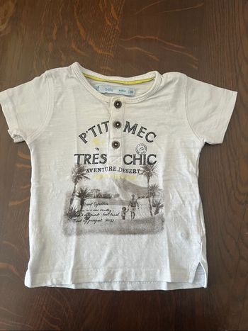 T-shirt manches courtes 6 mois