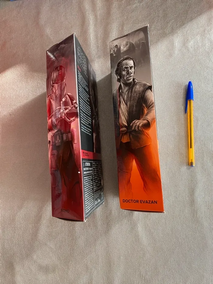 Figurines Star Wars Black Series - Echo + Dr Evazan - Lucasfilm Disney - photo numéro 2