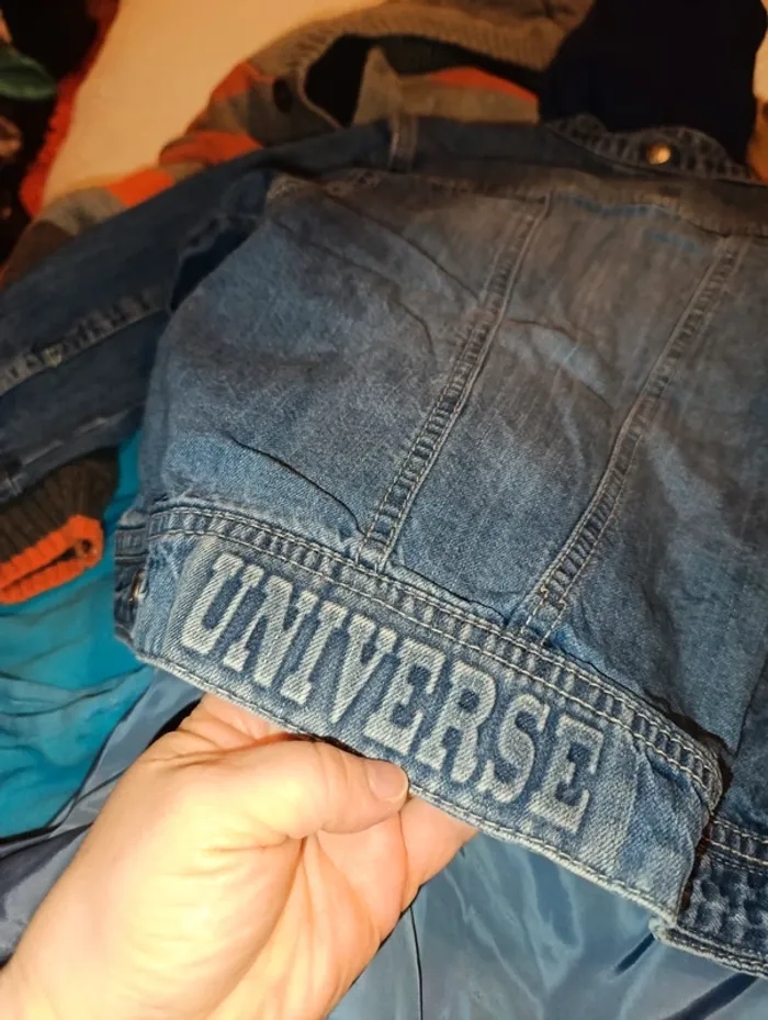 Veste en jean avec capuche sweat amovible taille 4 ans Orchestra - photo numéro 8
