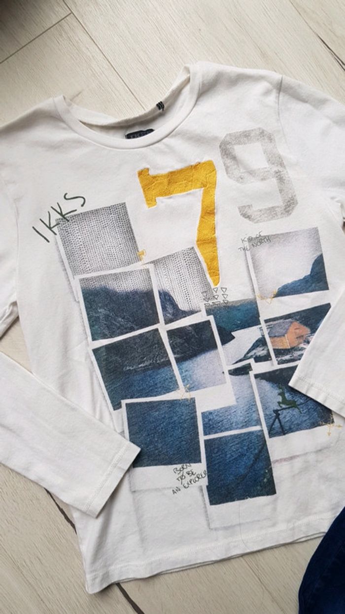 Tee shirt garçon 8ans ikks hiver