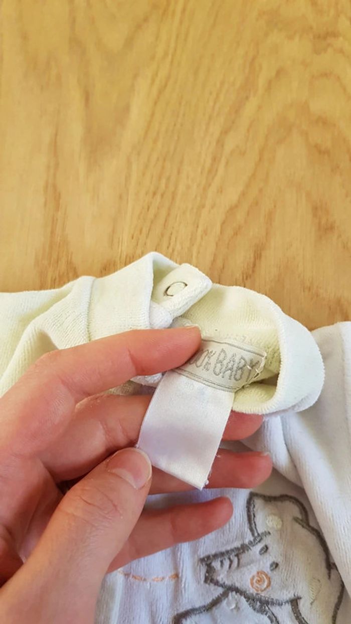 Lot 4 pyjamas grenouillères bébé 3 mois - photo numéro 13