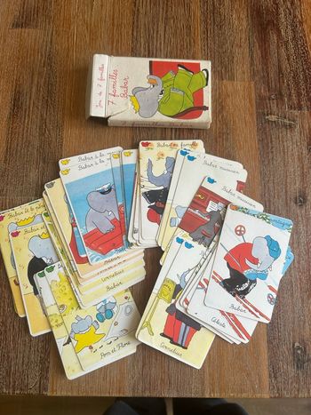 Jeu 7 famille babar 