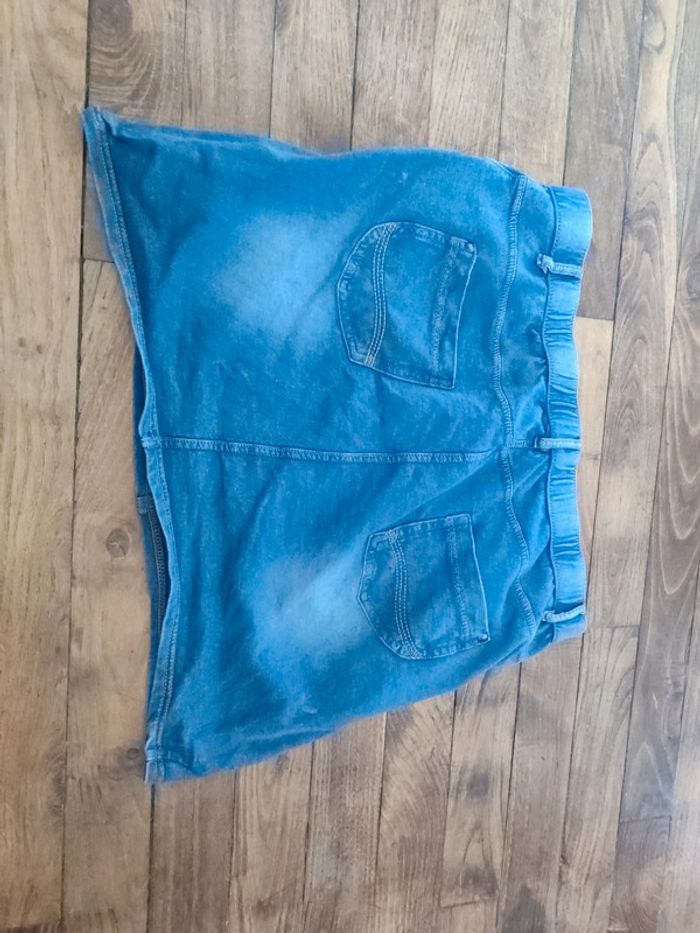 Jupe jean élastique - photo numéro 4