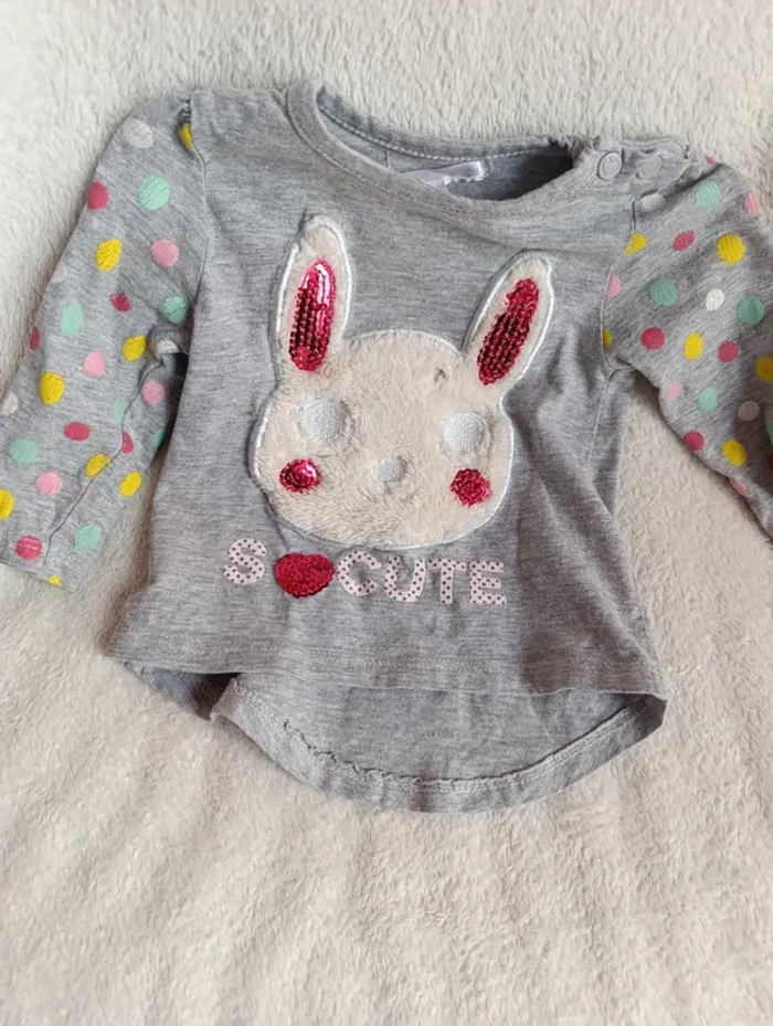 Tee-shirt/ Tunique graine de reves 6 mois