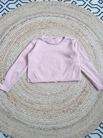 Pull fin rose Kiabi 3 ans