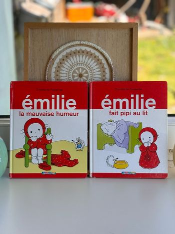 Livres Emilie et la mauvaise humeur fait pipi au lit 