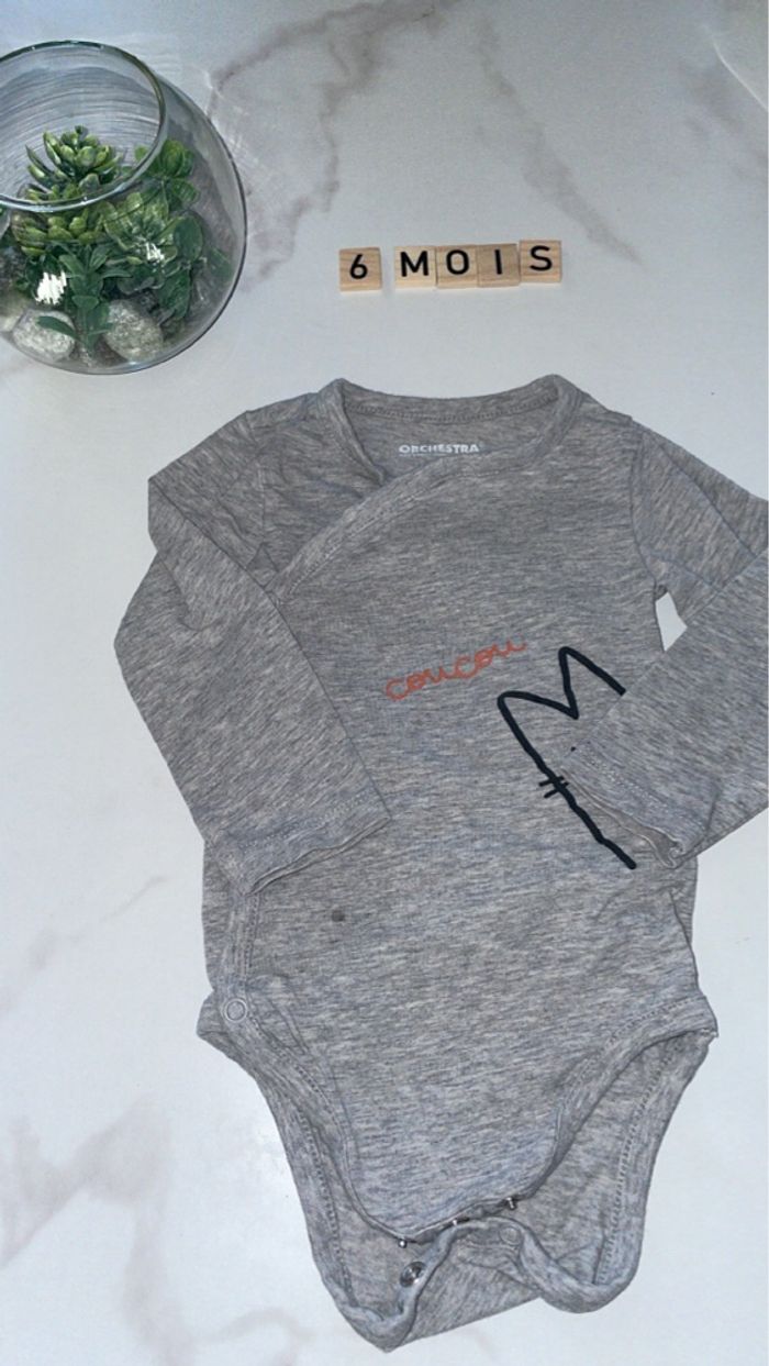 Lot de 2 bodies manche longue