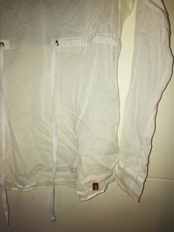 Blouse/chemise blanche EDC parfait état - photo numéro 4