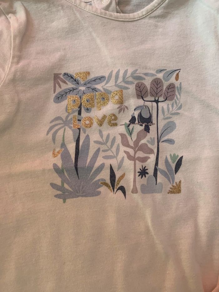 Lot de deux tee shirt 36 mois tape à l’œil - photo numéro 2
