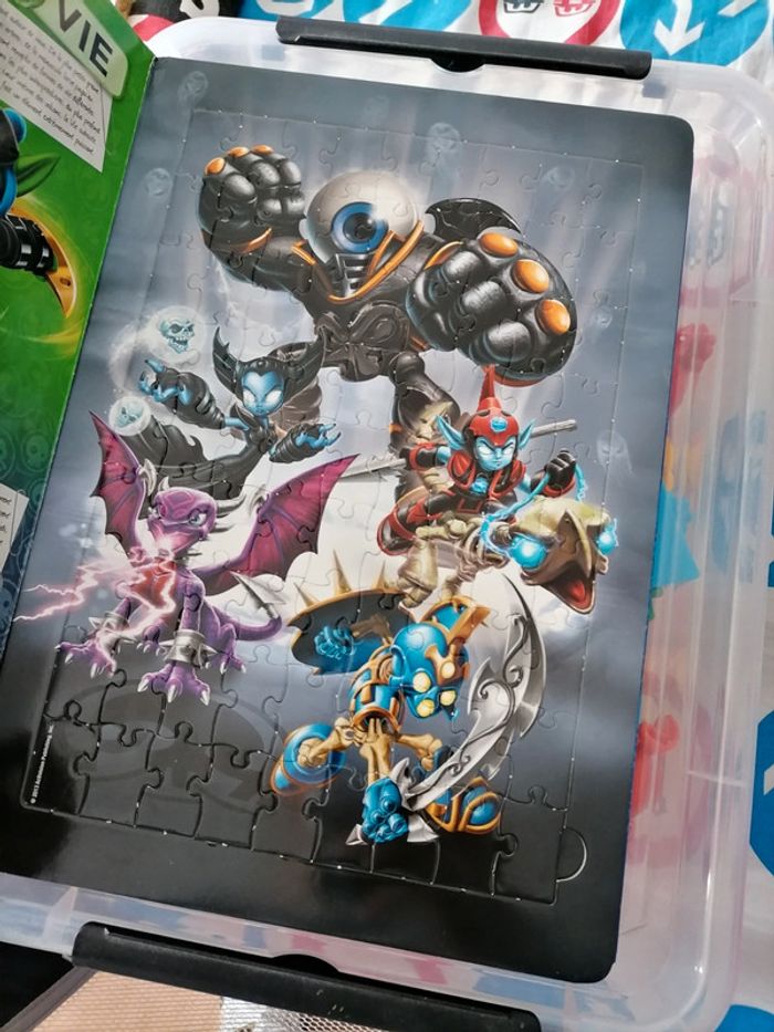 Livre puzzle skylanders - photo numéro 3