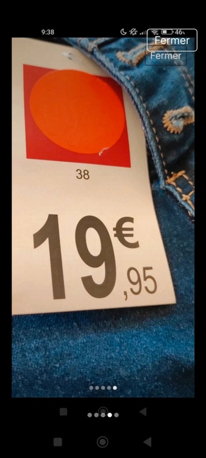 Jean denim - photo numéro 5