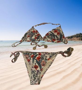 Maillot de bain fleuri jungle 2 pièces taille 36 - MyJemma