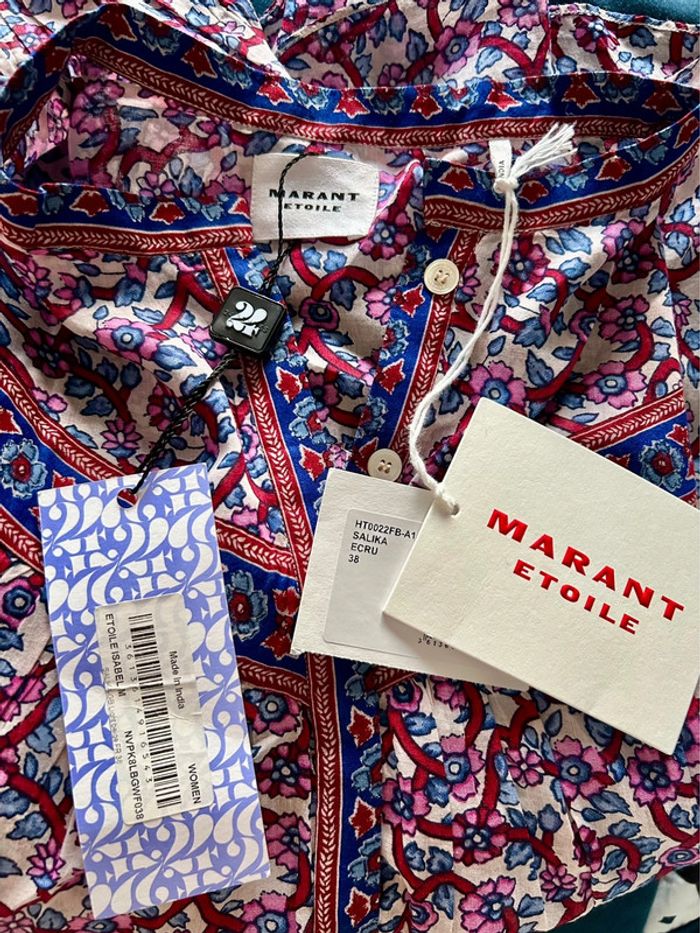 Blouse Isabel Marant étoile Salika T. 38 neuve - photo numéro 4