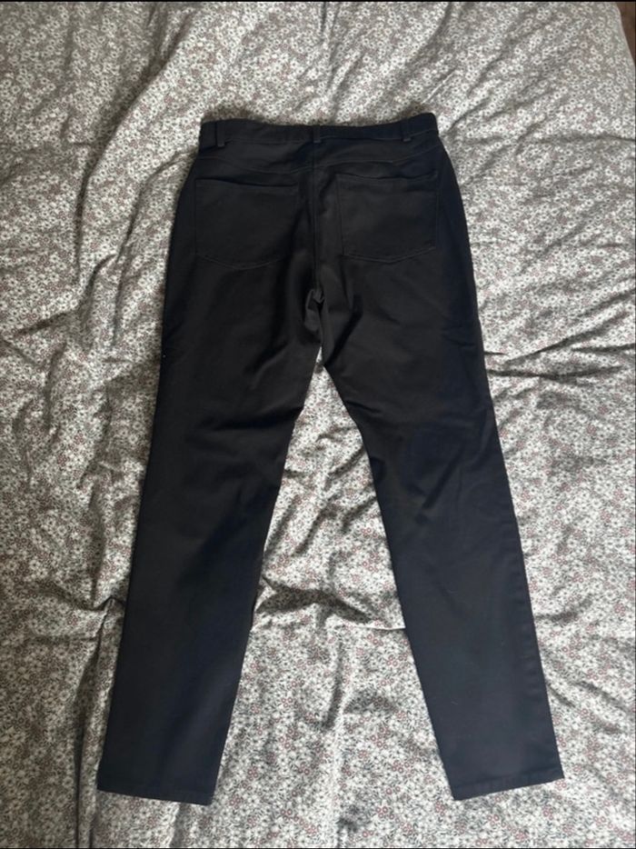 Pantalon slim noir