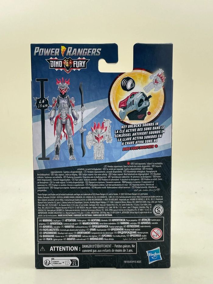 Figurine Power Rangers Dino Fury Void King Hasbro neuf - photo numéro 2