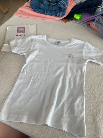 Maillot de corps Petit bateau, quatre ans