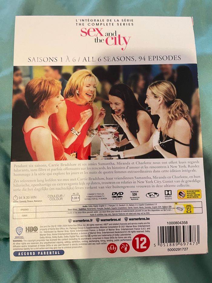 Intégrale Sex and the City coffret DVD - photo numéro 2