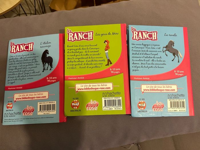 La bibliothèque rose Le Ranch 2, 18 et numéro spécial - photo numéro 2