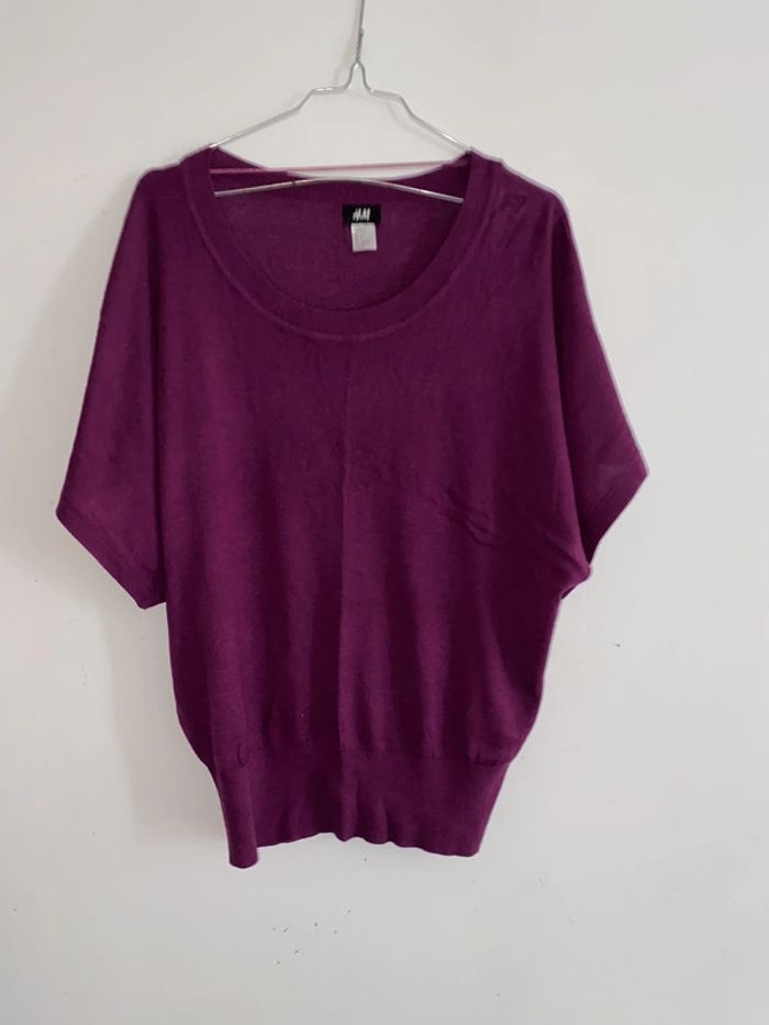 Pull manches courtes H&m 36