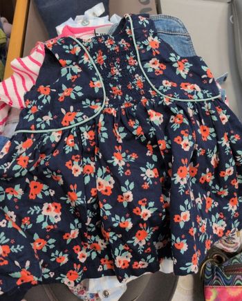 Robe fleurie Sergent major 