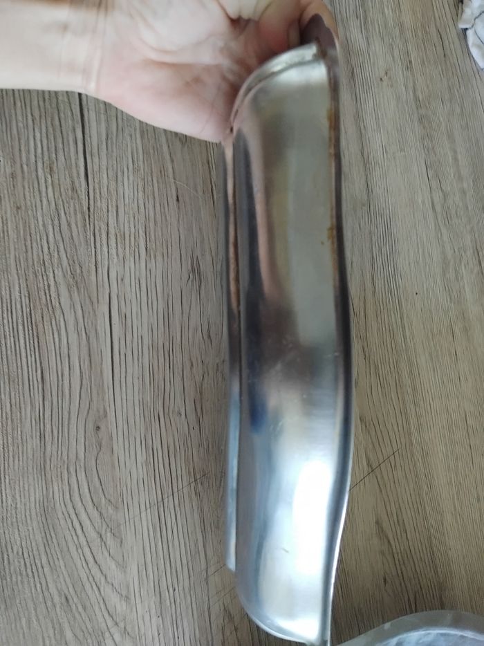 Plat inox gris - photo numéro 2
