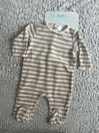 Pyjama velours Tex 6M