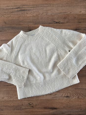 Pull blanc crème Mango - Taille S - Très bon état