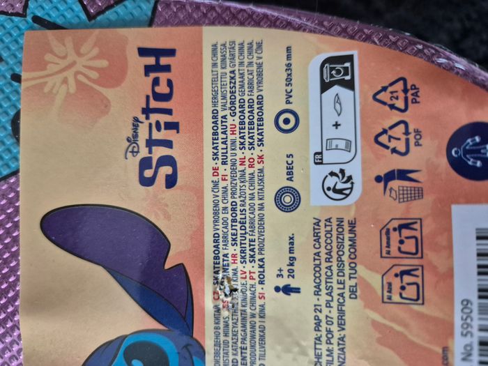 planche à roulette lilo et stitch - photo numéro 2