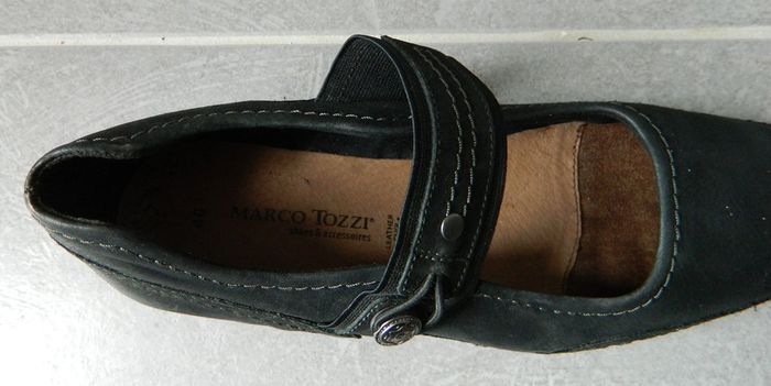 Chaussures en cuir T 40 "Marco Tozzi" - photo numéro 5