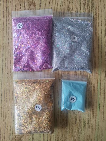 Lot de paillettes 