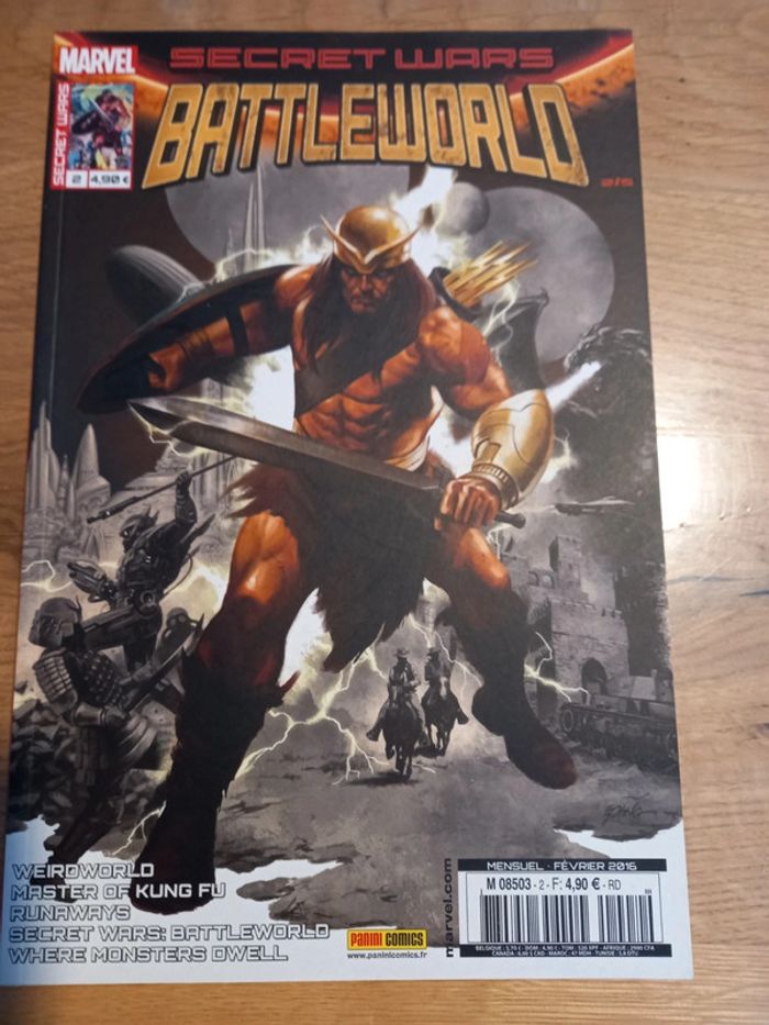 Secret Wars 2016 kiosque - photo numéro 3