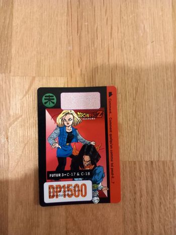 Carte Dragon Ball Z Création