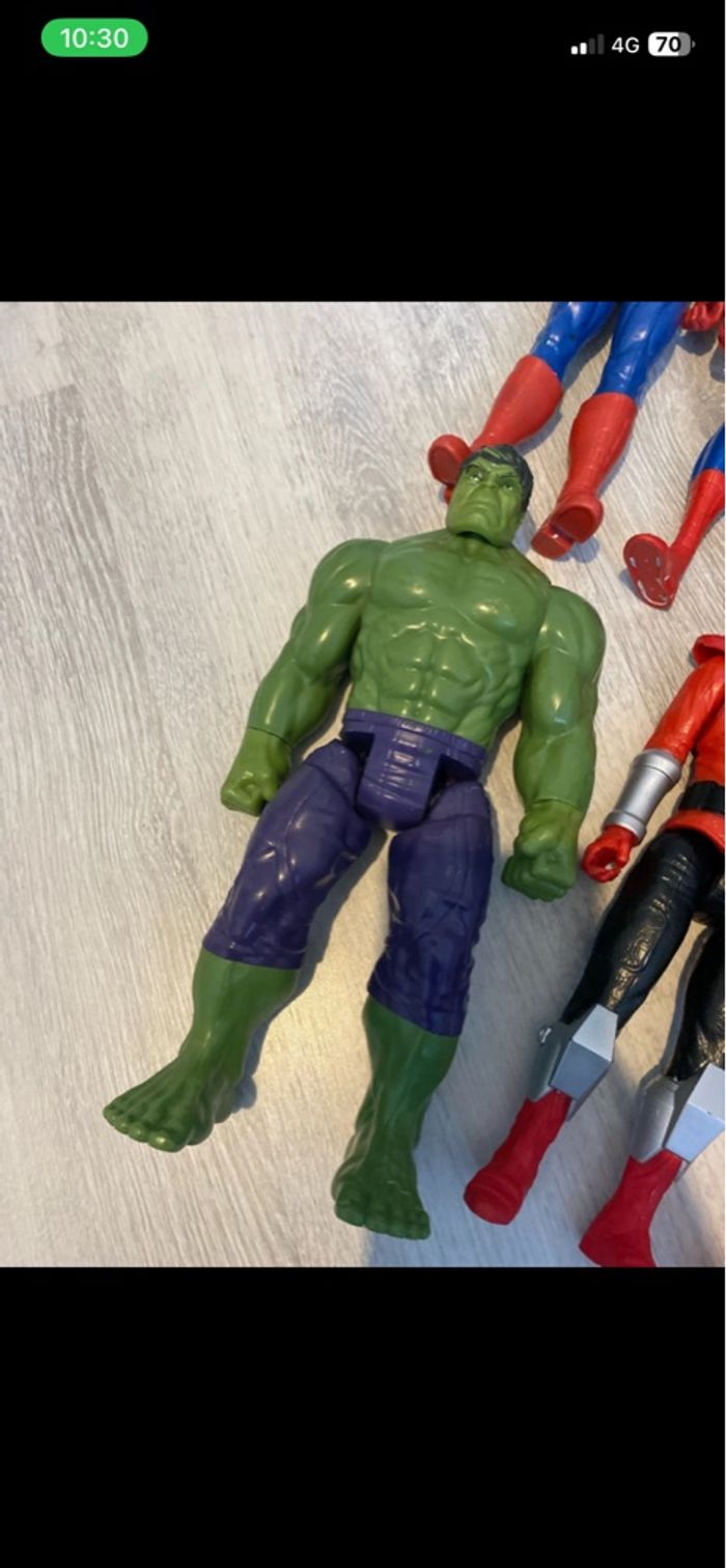 Lot de grandes figurines / bonhommes avengers - photo numéro 5