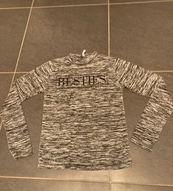 Teeshirt manches longues fille 16 ans gémo gris 