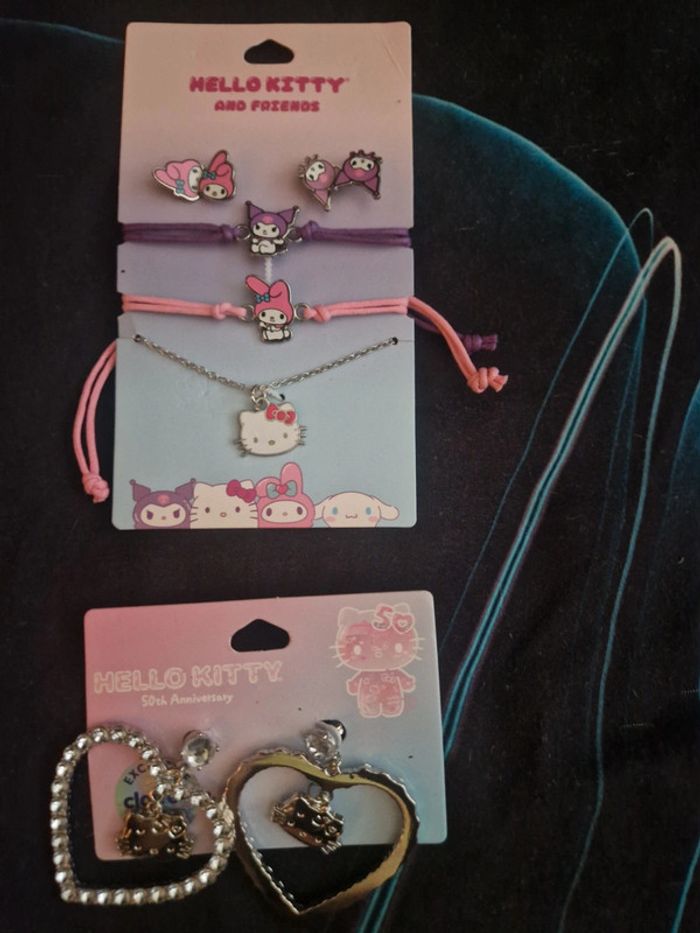 Lot de bijoux hello kitty