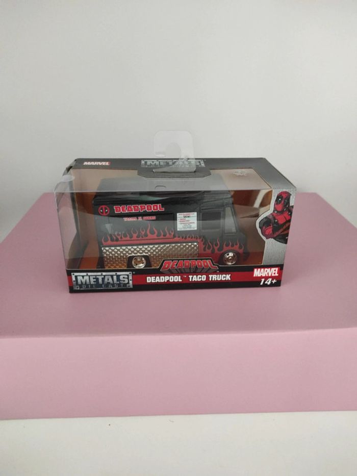 taco truck deadpool marvel jada 1/32 - photo numéro 2