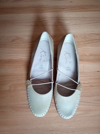 Chaussure dessus cuir
