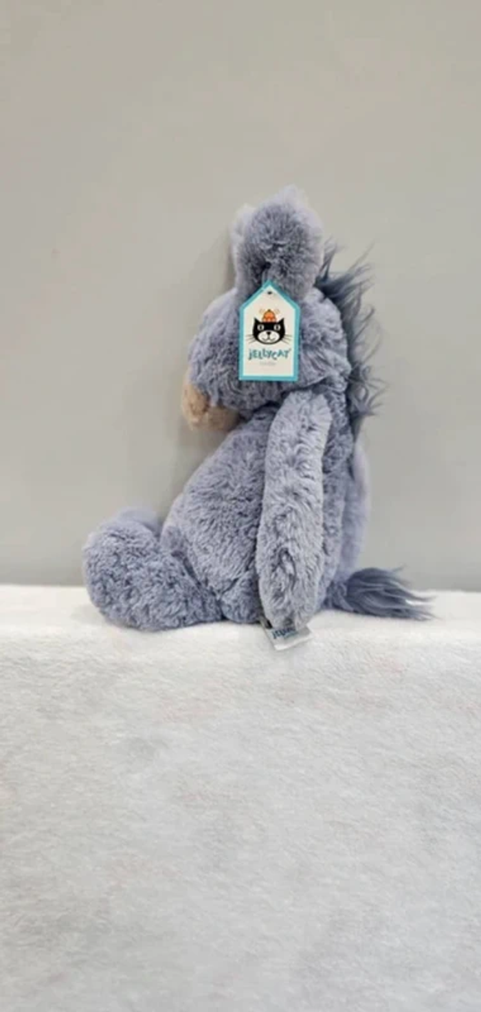 Tout nouveau Jellycat Medium Timidful Donkey (Retraité) - photo numéro 3