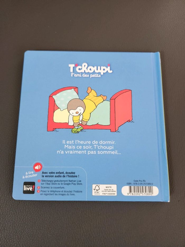 Tchoupi ne veut pas se coucher livre enfant - photo numéro 2