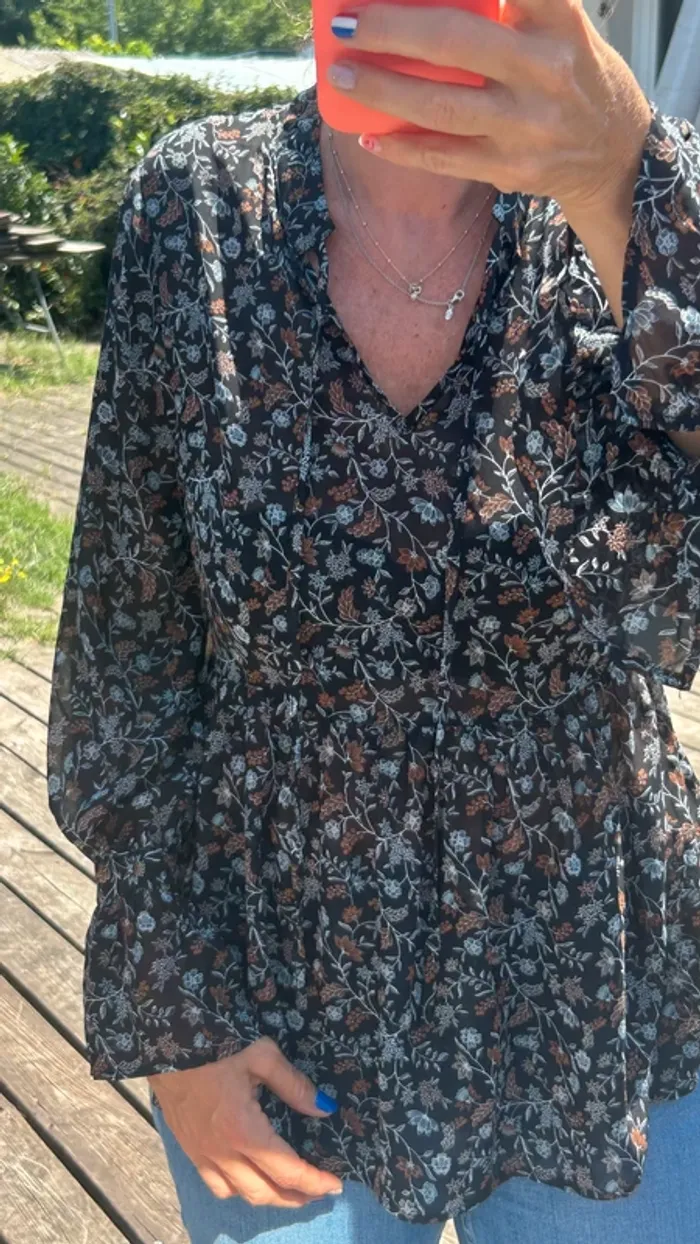 Blouse Molly Bracken Fleurie - photo numéro 4