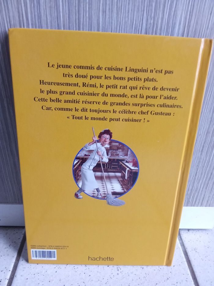 Livre Disney club du livre ratatouille pixar - photo numéro 2