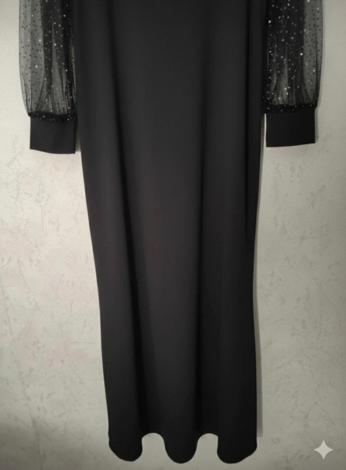 Magnifique robe noire de cérémonie taille XL 44 - photo numéro 7