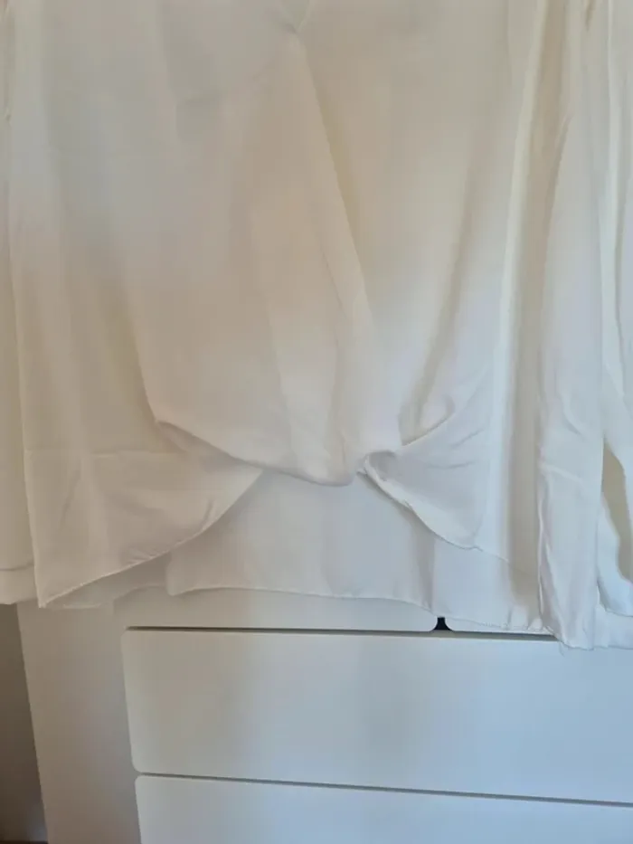 Blouse chemise l'armoire de suzette taille S M 36 38 blanc armoire - photo numéro 6