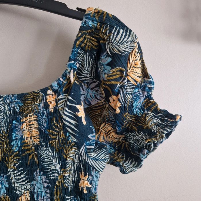 Robe été imprimé feuillage - photo numéro 5